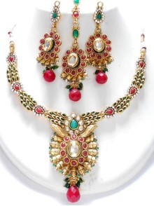 Polki Necklace Set